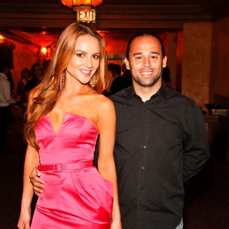 Ximena and Ex-Husband Carlos at an event